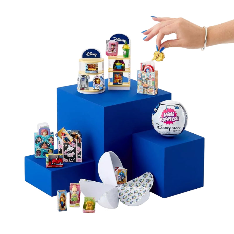 ZURU - Mini Brands | Disney Store Edition 5 Surprise Toys