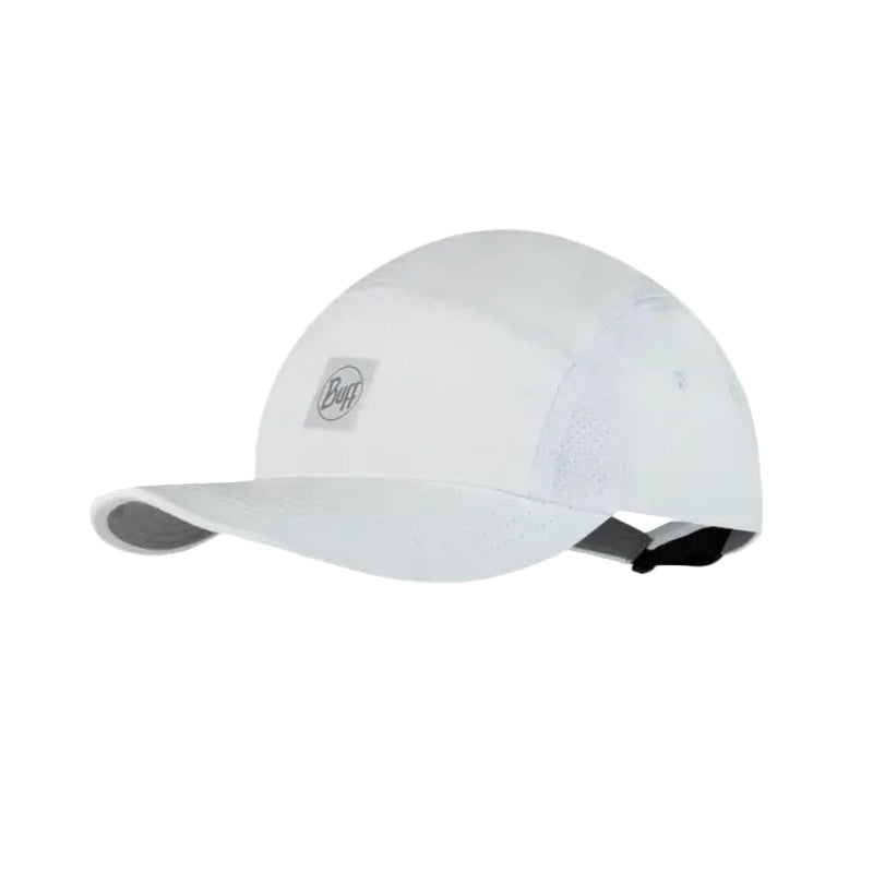 BUFF - 5 Panel Go Cap | Solid White
