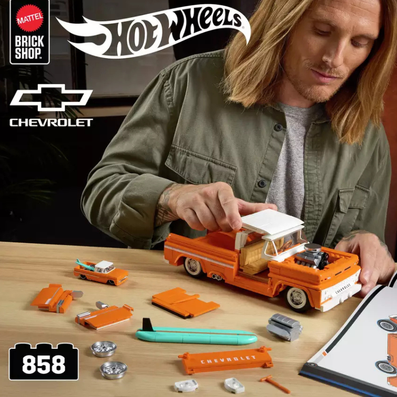 Brick Shop Hot Wheels - Speed Series: Building Set Custom ’62 Chevy Pickup