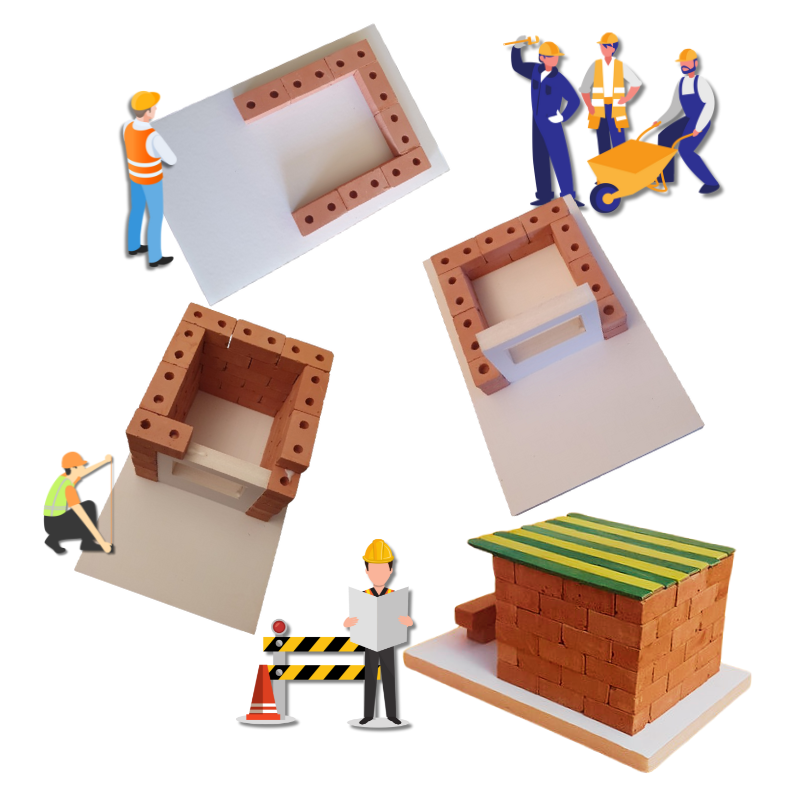 Rolz - Falafel Brick Construction Set