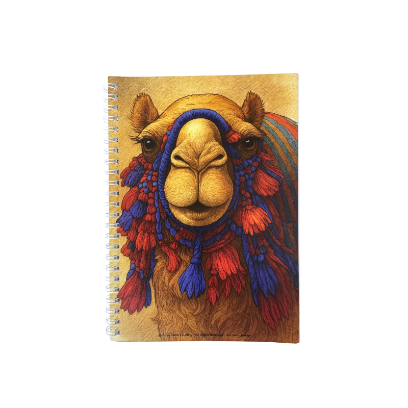 Ali and Rama Gallery - Camel Notebook