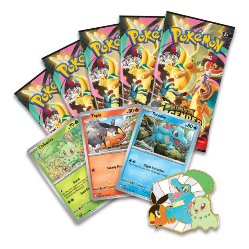 Pokemon - Ascended Heroes First Partners Deluxe Pin Collection Box