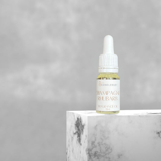 The Candle Dust - 10ml Fragrance Oil | Champagne Rhubarb
