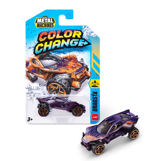 ZURU - Metal Machines | Series 4 Color Changing Cars (1 Pack)