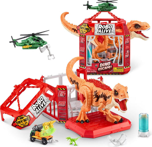 ZURU - Robo Alive | Dino Escape Playset