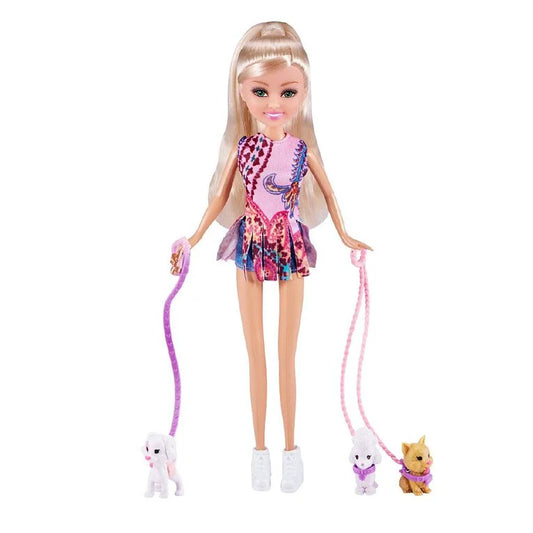 ZURU - Sparkle Girlz | Dog Walker Doll