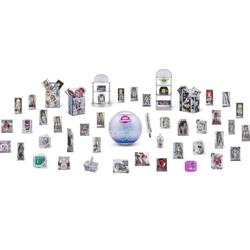 ZURU - Mini Brands | Disney 100 Mini Brands Limited Edition Platinum Capsule