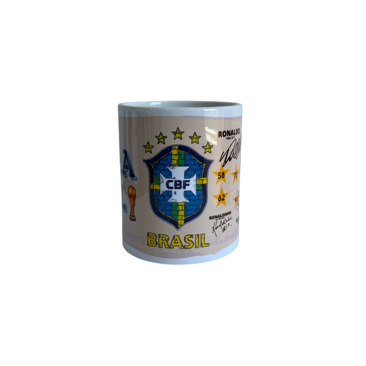 Footballogy - Brazil Legends Mug