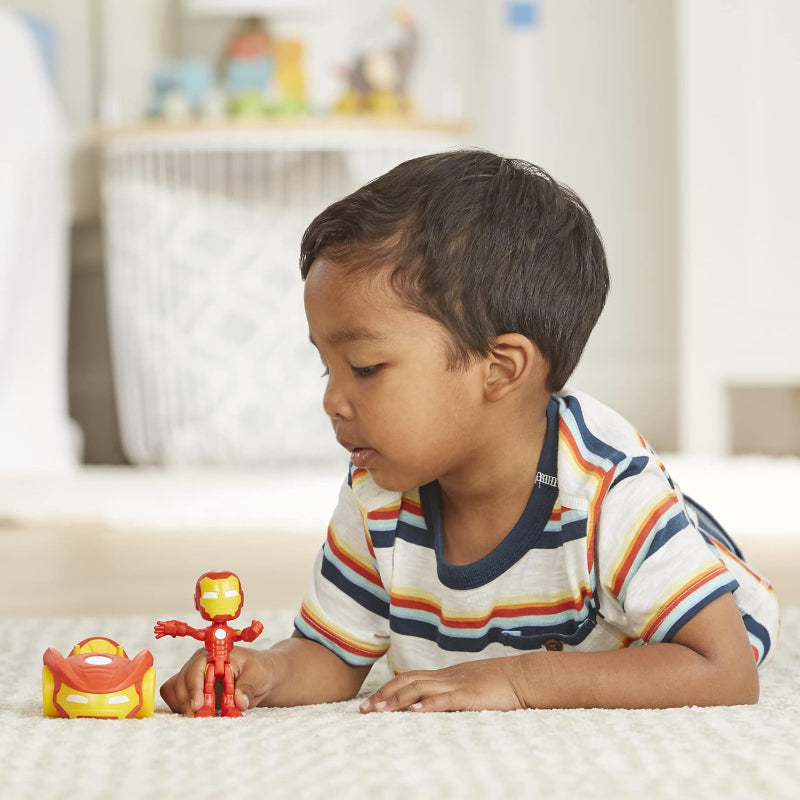 Hasbro - Spidey and His Amazing Friends | Iron Racer Set