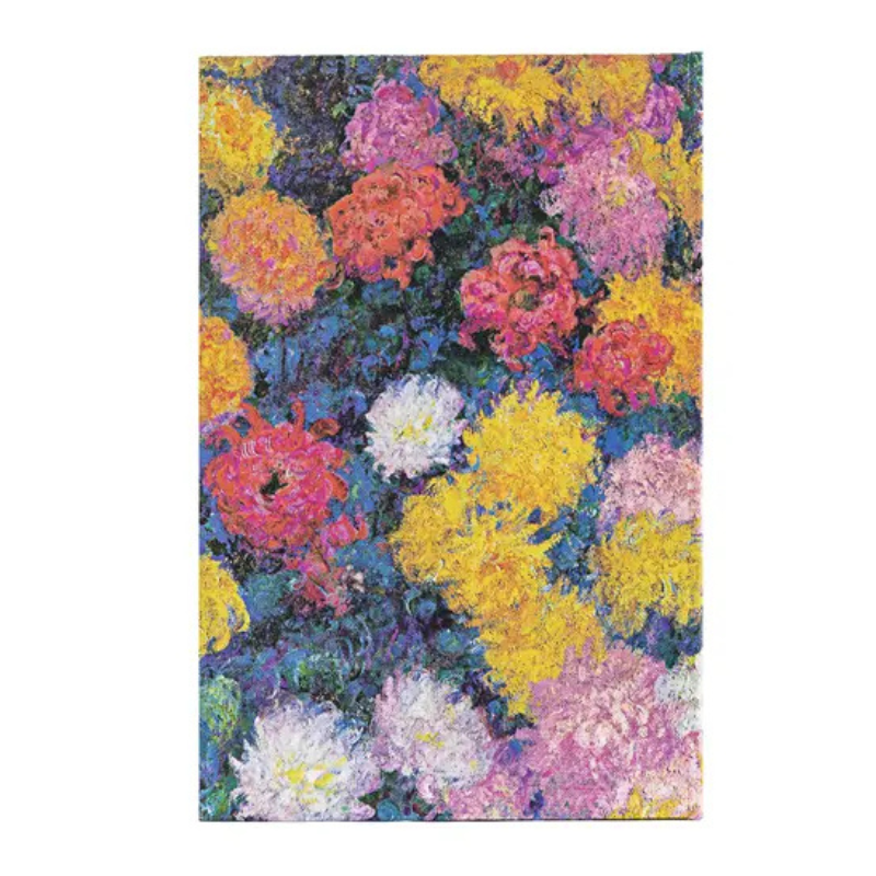 Paperblanks - Monet’s Chrysanthemums Ulined Notebook (144 Pages)