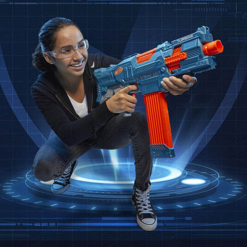 Hasbro - Nerf Elite 2.0 | Turbine CS-18 Motorized Blaster
