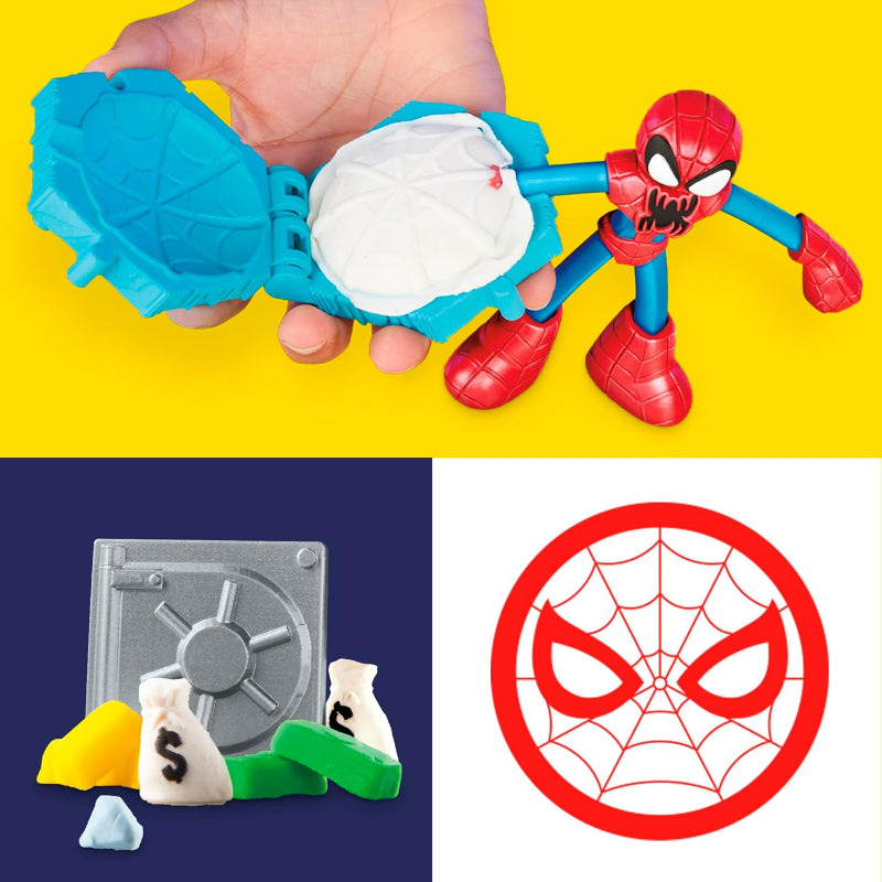 Hasbro - Play-Doh | Spider-Man Launch & Slice Battle Playset
