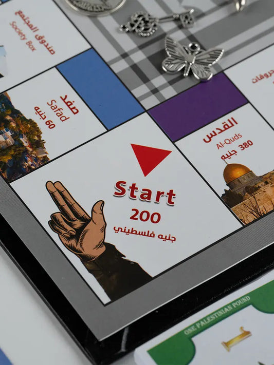 Jordanpoly - Palestinepoly Board