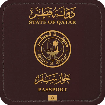 Zaga Caps - Qatar Passport Patch