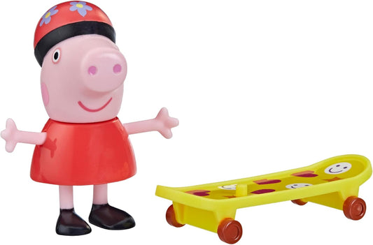 Hasbro - Peppa's Adventures Figures | Peppa and Skateboard