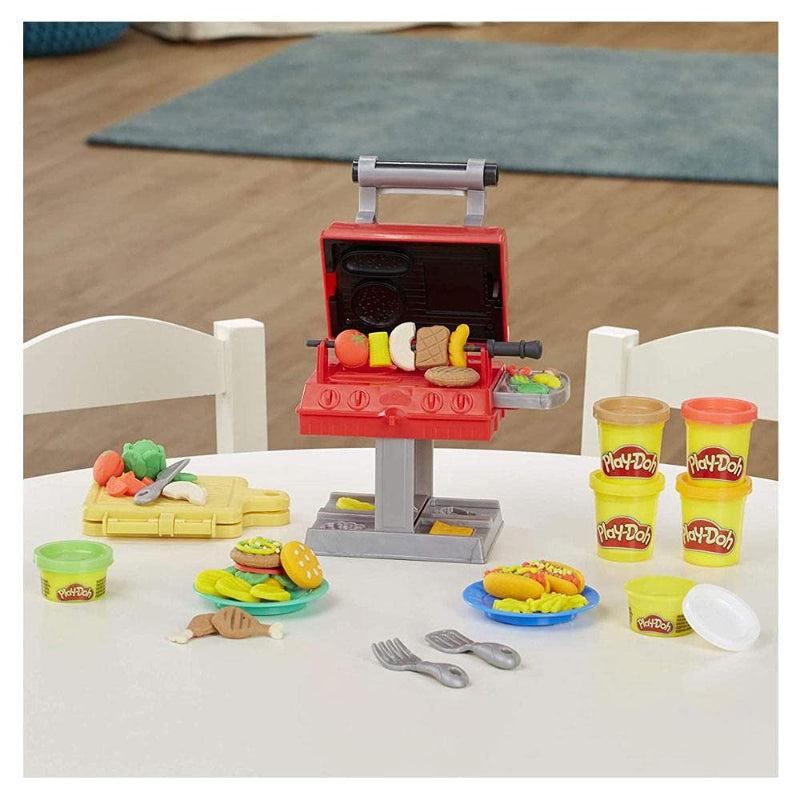 Hasbro - Play-Doh Kitchen Creations Barbecue | Grill 'n Stamp Playset