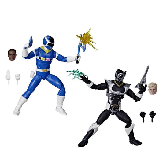 Hasbro - Power Rangers Lightning Collection In Space Blue Ranger Vs. Silver Psycho Ranger