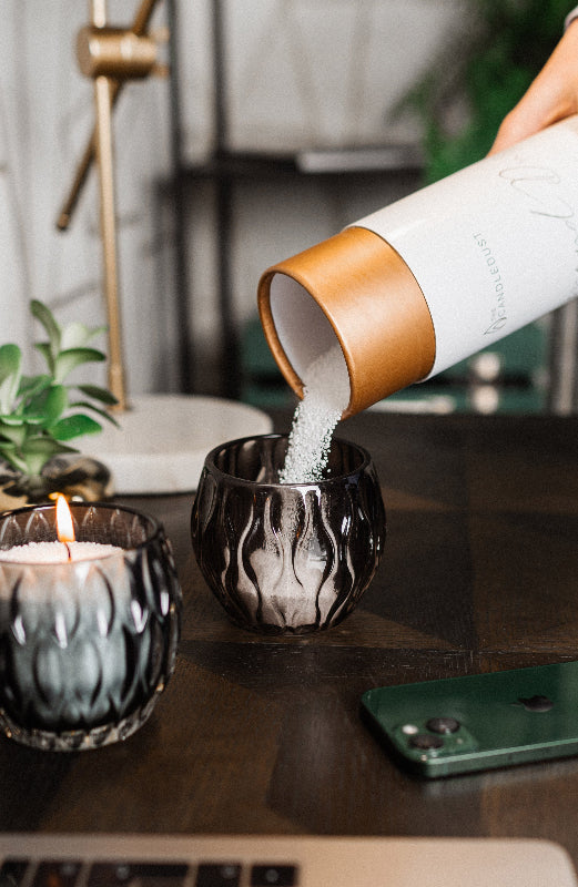 The Candle Dust - 650g Sand Candle | Lemongrass Ginger