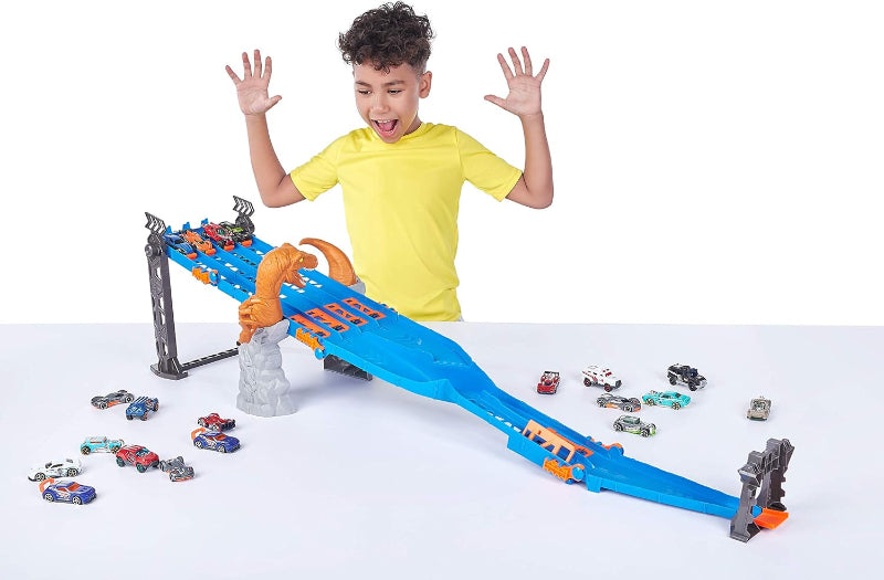 ZURU - Metal Machines | 4-Lane Dino Attack Trackset