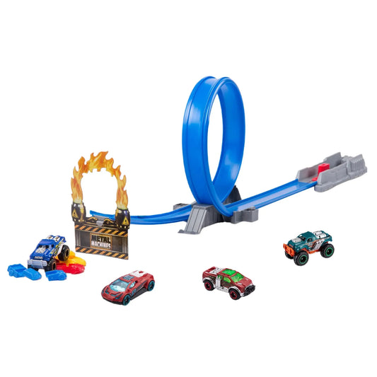 ZURU - Metal Machines | Road Rampage Building Track Set