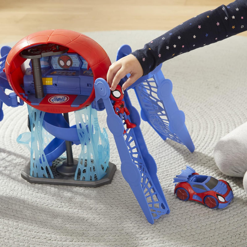 Hasbro - Spidey and His Amazing Friends | Web-Quarters Playset