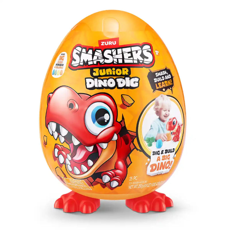 ZURU - Smashers | Junior Dino Dig Large Egg