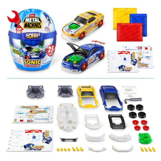 ZURU - Metal Machines | Sonic The Hedgehog Speed Heroes Helmet Playset
