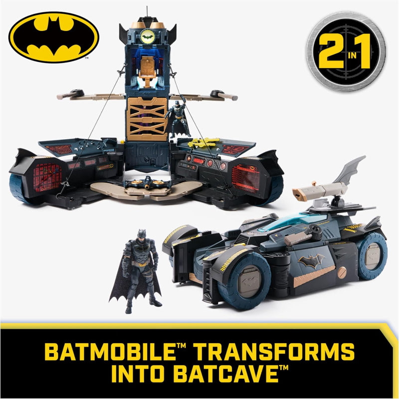 Spin Master - DC Batman | Ultimate Transforming Batmobile Playset