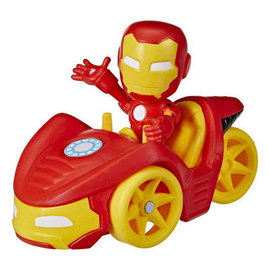 Hasbro - Spidey and His Amazing Friends | Iron Racer Set