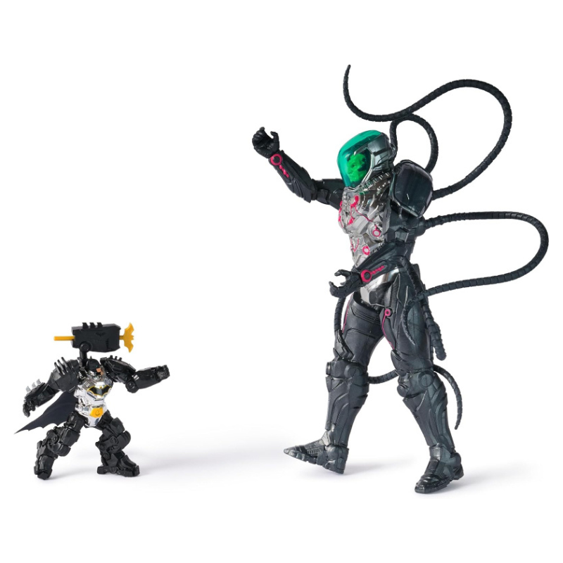 Spin Master - DC Batman | Metal Force Brainiac vs. Batman Figures