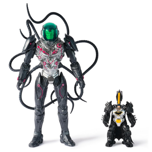 Spin Master - DC Batman | Metal Force Brainiac vs. Batman Figures