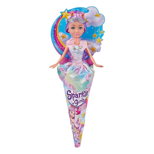ZURU - Sparkle Girlz | Unicorn Princess Cone Doll Assortment