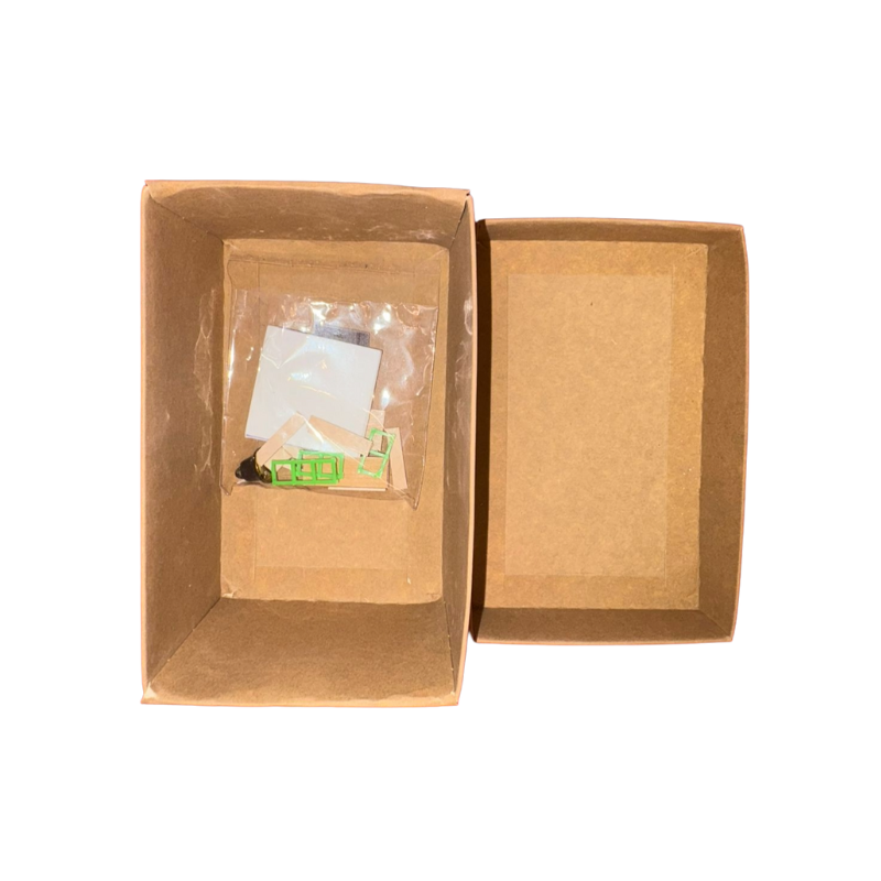 Crafting Houses - White and Blue House