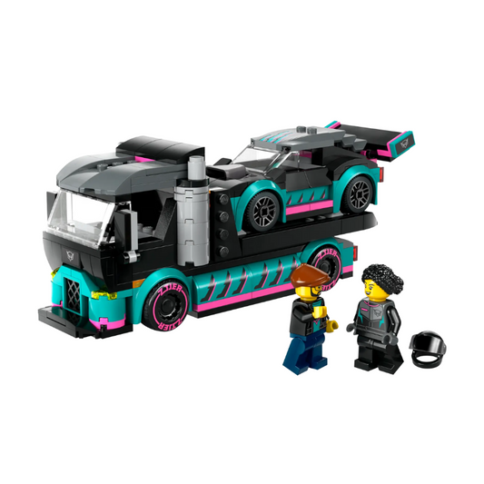 LEGO City - Race Car and Car Carrier Truck