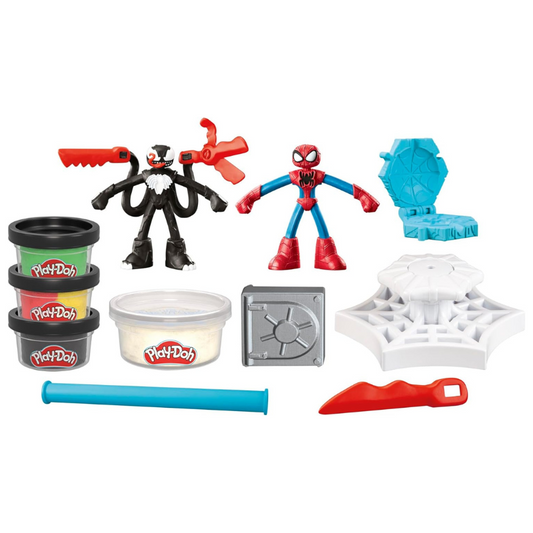 Hasbro - Play-Doh | Spider-Man Launch & Slice Battle Playset