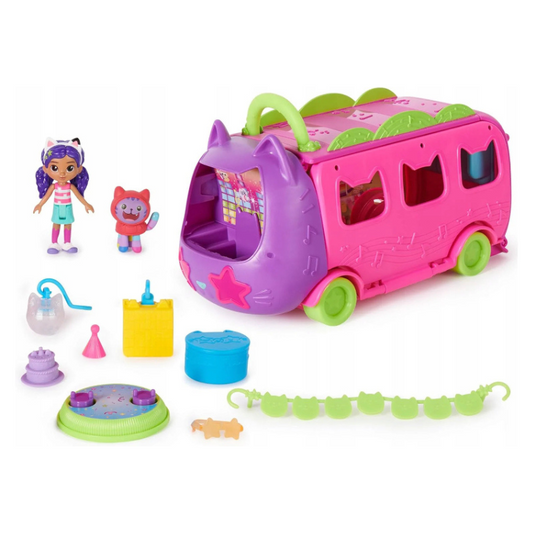 Spin Master - Gabby's Dollhouse | Purrfect Sprinkle Party Bus