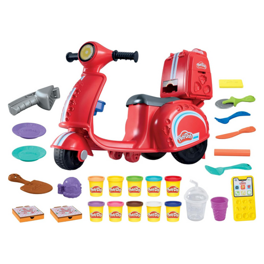 Hasbro - Play-Doh | Pizza Delivery Scooter Playset