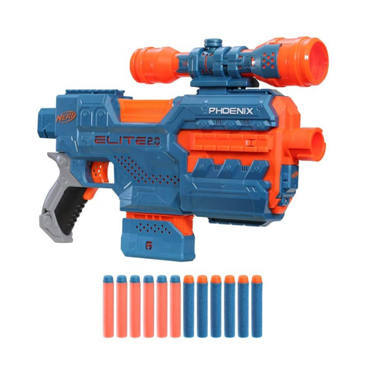 Hasbro - Nerf Elite 2.0 | Phoenix CS-6 Motorized Blaster