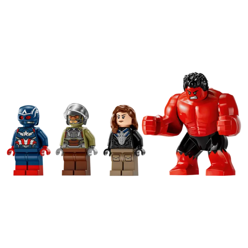 LEGO Marvel - Captain America VS Red Hulk Duel