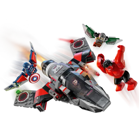 LEGO Marvel - Captain America VS Red Hulk Duel