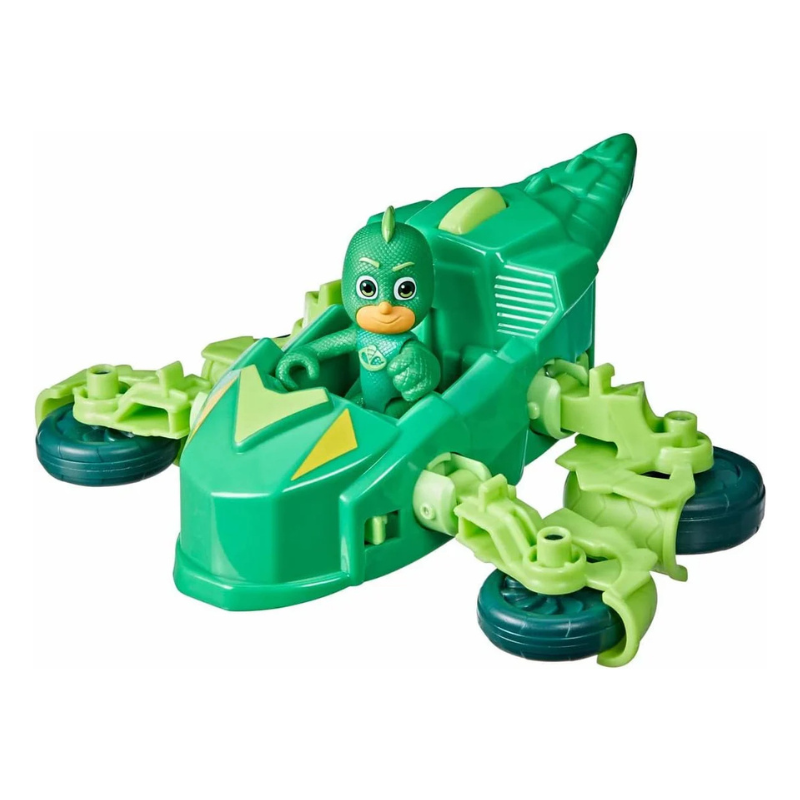 Hasbro - PJ Masks Deluxe Vehicles | Gekko-Mobile with Gekko Figure