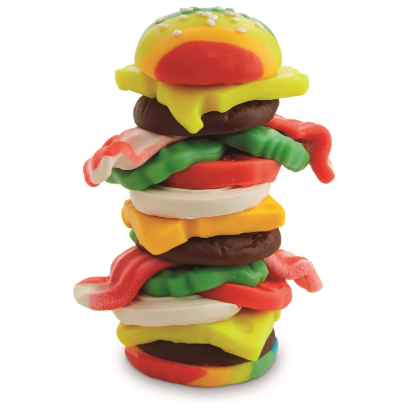 Hasbro - Play-Doh Kitchen Creations | Burger and Fries Playset