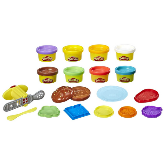 Hasbro - Play-Doh Kitchen Creations | Burger and Fries Playset