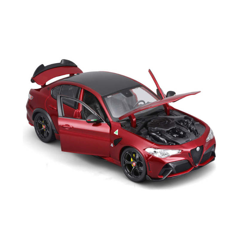 Bburago - Alfa Romeo Giulia GTAm Model | Metallic Red