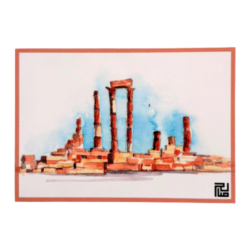 Saleh Studio - Amman Citadel Sticker