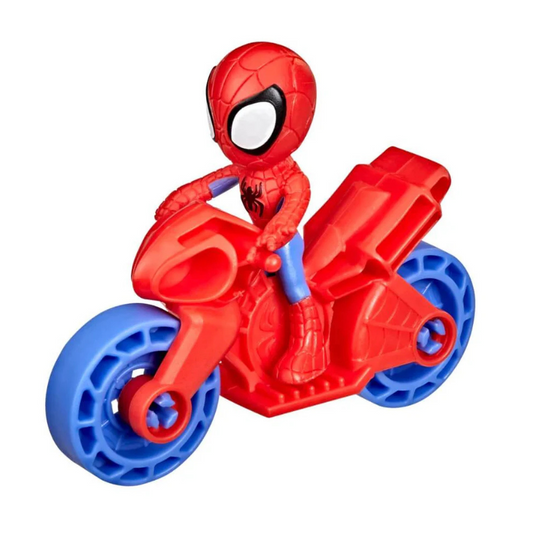 Hasbro - Spidey and His Amazing Friends | Spidey Figure with Motorcycle