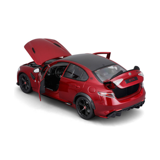 Bburago - Alfa Romeo Giulia GTAm Model | Metallic Red