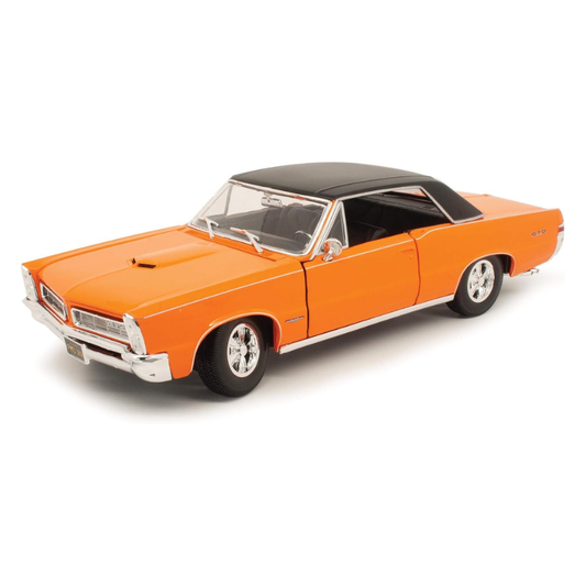Maisto - 1:18 Orange (1965) Pontiac GTO Hurst Die-Cast Model Car