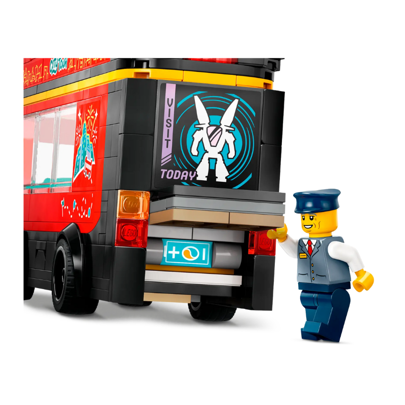 LEGO City - Red Double-Decker Sightseeing Bus