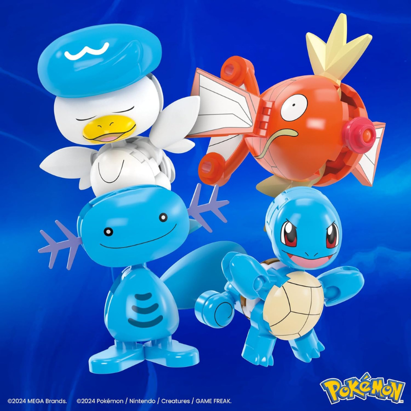 Pokémon - Water-Type Trainer Team
